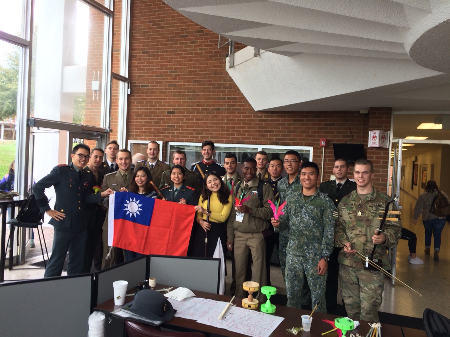 陳聖達北喬治亞大學短期交流