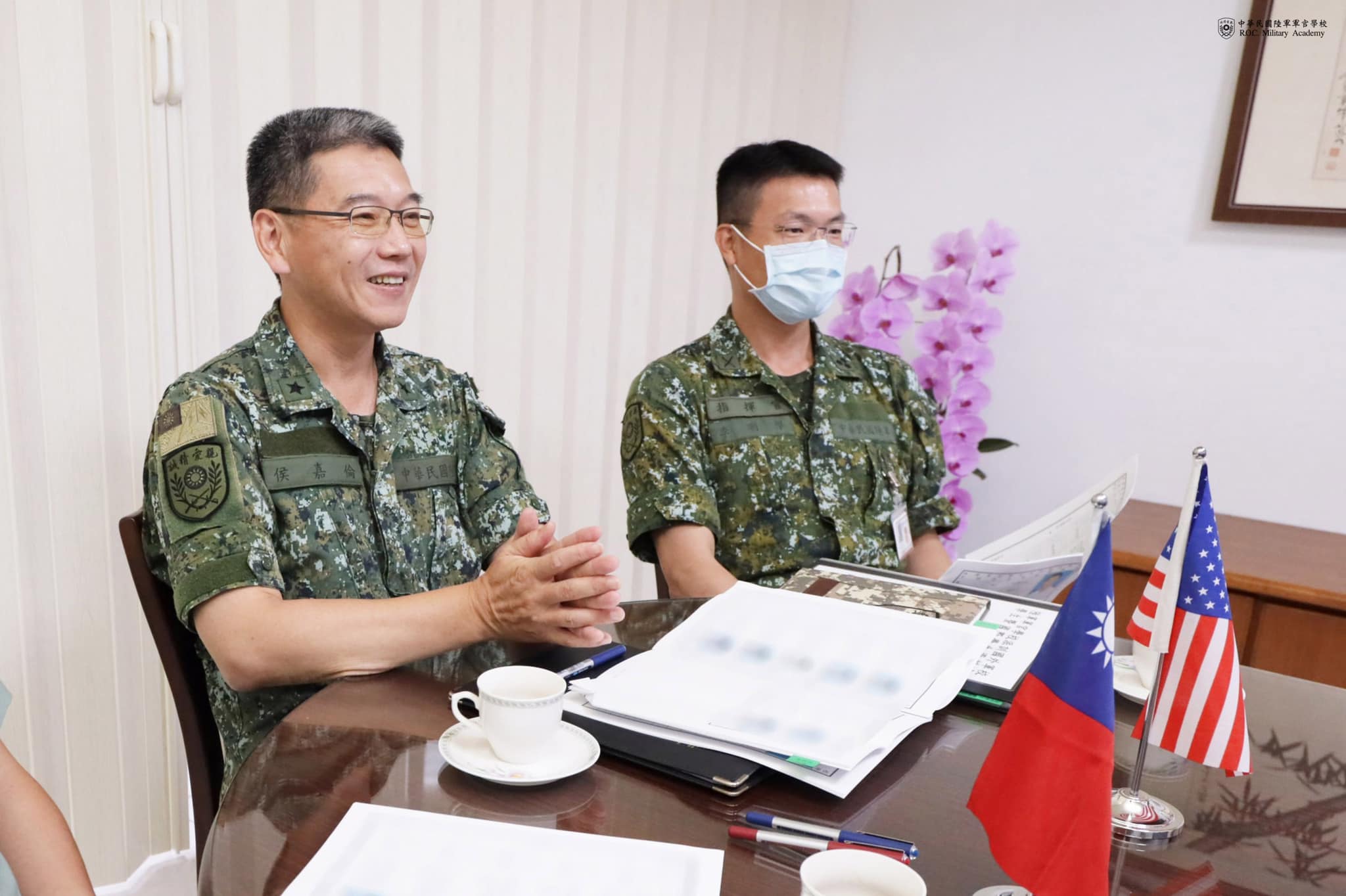 校長與派訓美國及中南美洲軍校學生視訊.jpg